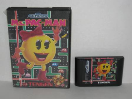 Ms. Pac-Man (Boxed - no manual) - Genesis Game